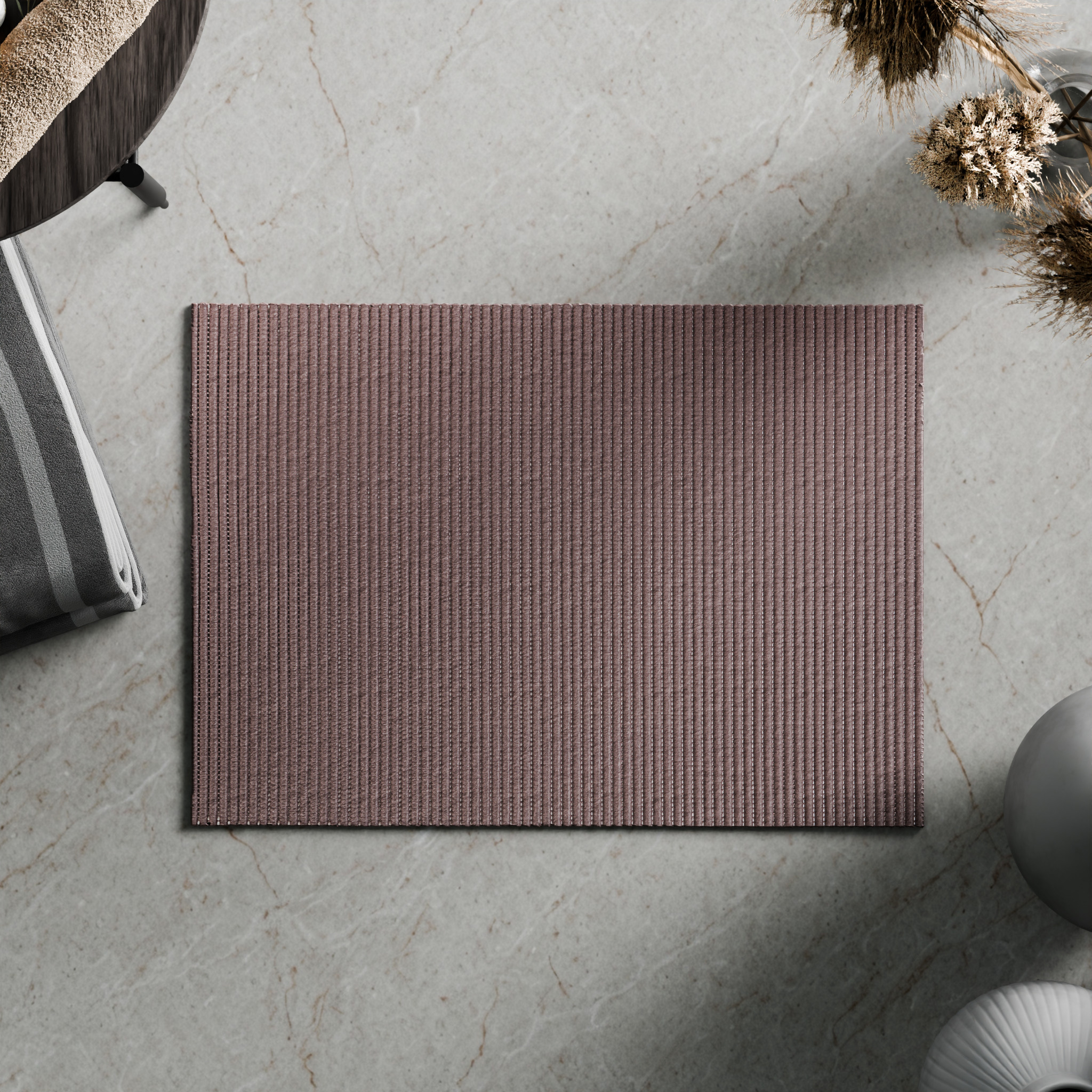 Изображение товара Коврик для ванной Vidage Saman 50x70 см серо коричневый