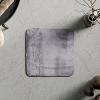 Изображение товара Коврик для туалета Swensa Swanny Granit3 SWM-2400GRY-T 50x50 см цвет серый