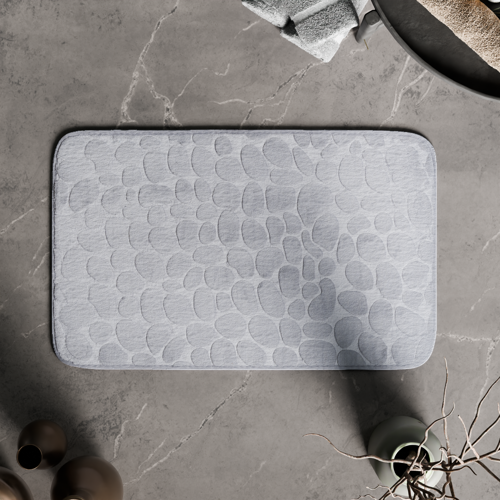 Изображение товара Коврик для ванной Vidage Каменка 50x80 см цвет светло-серый