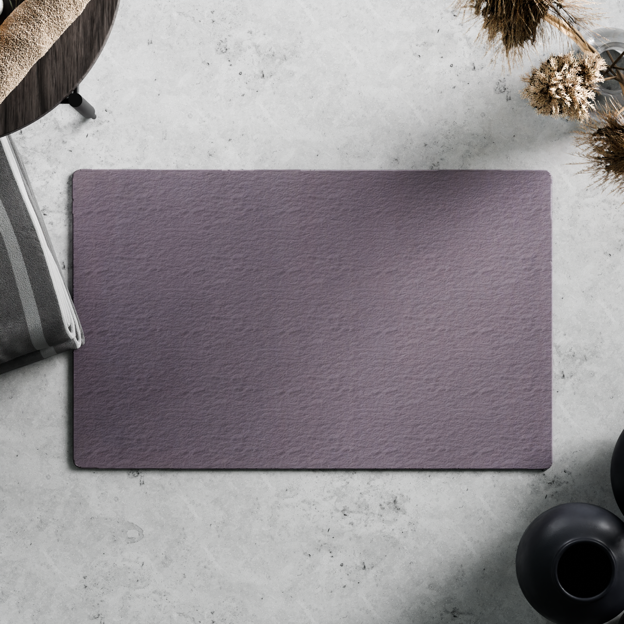 Изображение товара Коврик для ванной Swensa Klin 50x80 см темно-серый противоскользящий