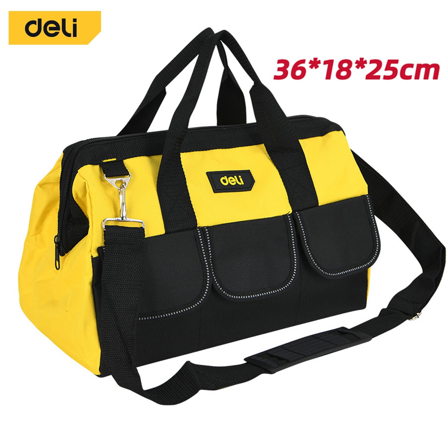 Изображение товара Сумка для инструментов Deli 360x180x250 мм, ткань