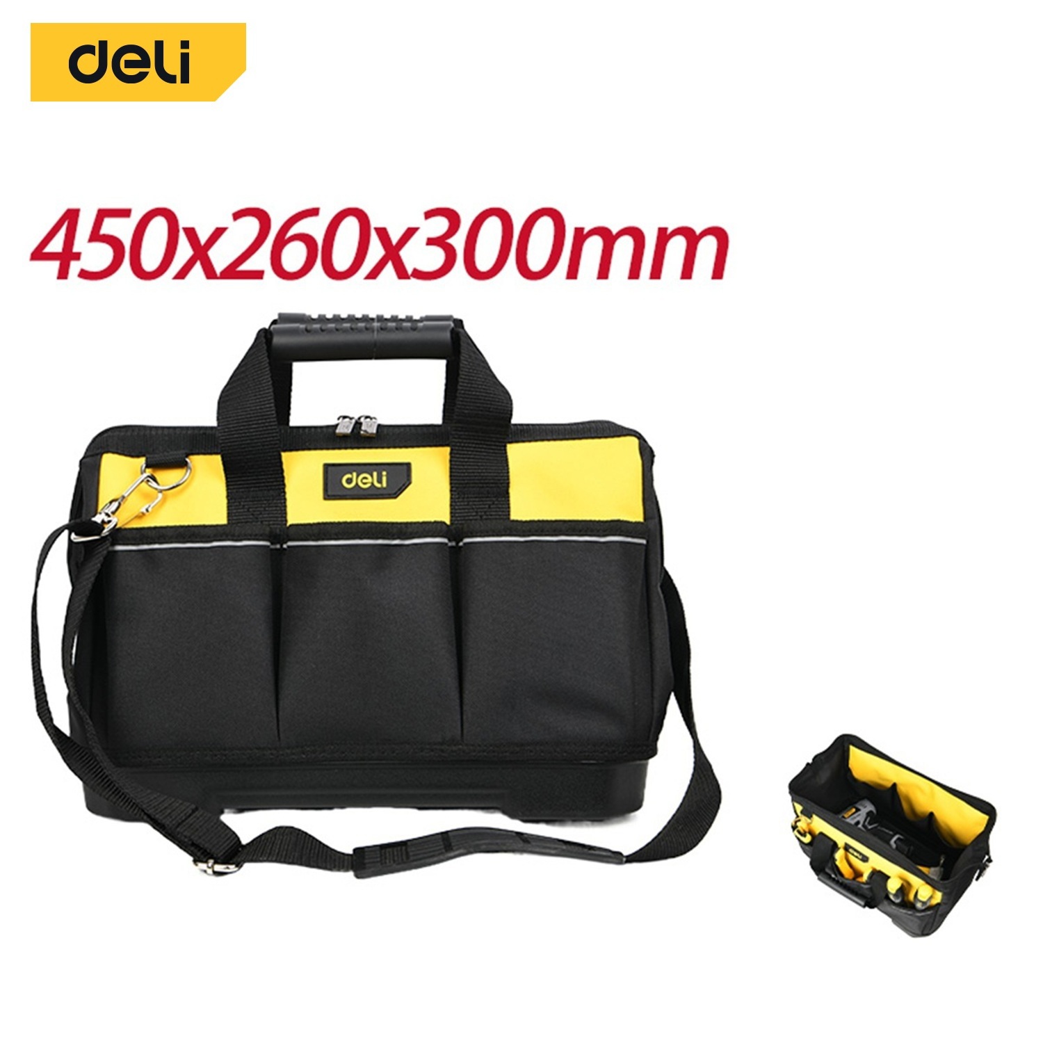 Изображение товара Сумка для инструментов Deli 300x260x450 мм, ткань
