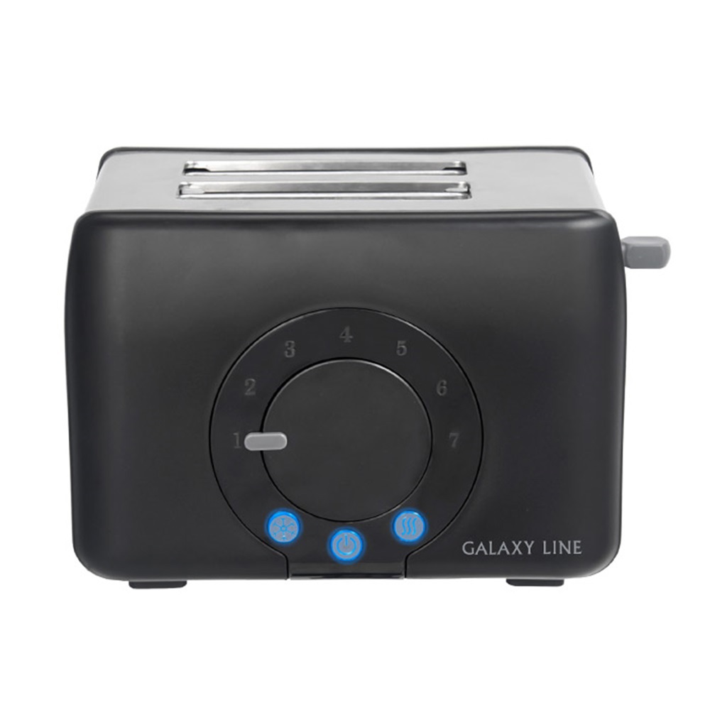 Изображение товара Тостер Galaxy Line Gl2910 Черный цвет черный Изображение товара Тостер Galaxy Line Gl2910 Черный цвет черный