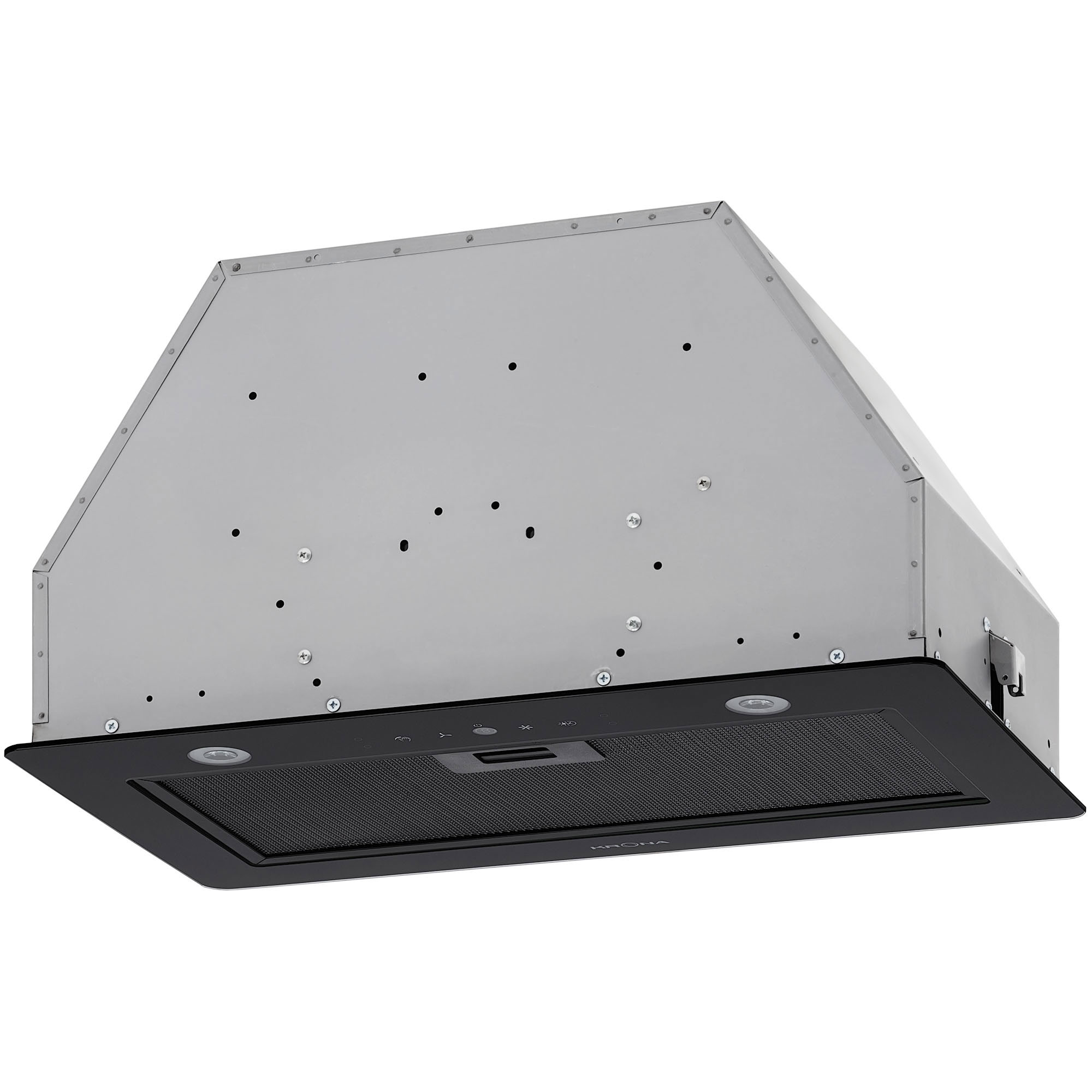 Изображение товара Встраиваемая вытяжка Krona sven 600 black sgc rl 52 см цвет черный