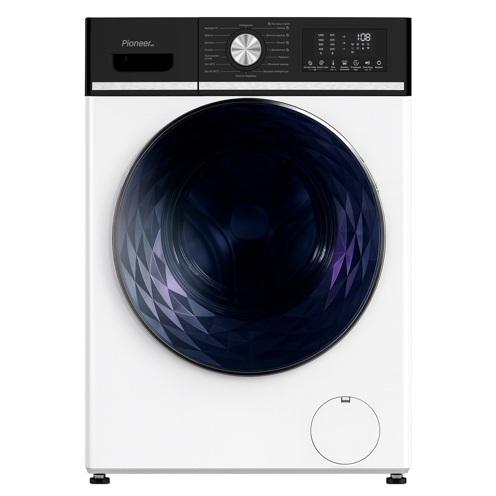 Изображение товара Отдельно стоящая стиральная машина Pioneer WM-120702W_Wh 7 кг 16 программ