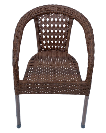 Изображение товара Кресло садовое Deco 66x58x80 см металл коричневое