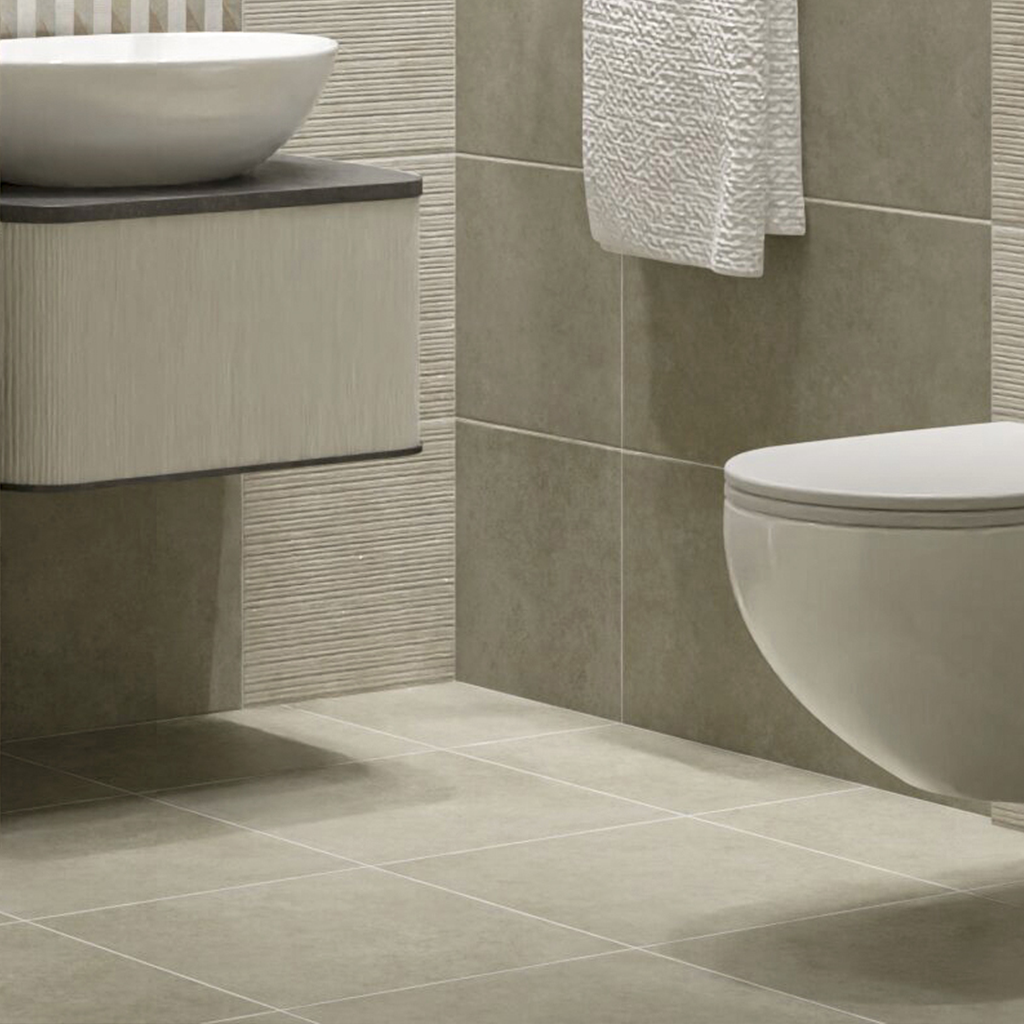 Изображение товара Плитка напольная Azori Catar Cotto 42x42 см 1.23 м² матовая цвет темно-бежевый