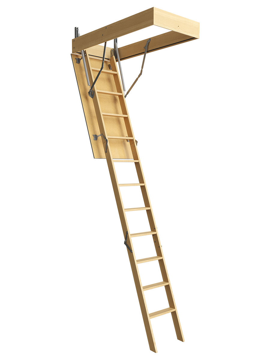 Изображение товара Чердачная лестница Высота-11 утепленная с люком