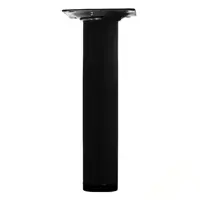 Изображение товара Ножка для мебели круглая ⌀30 мм 15 см черная