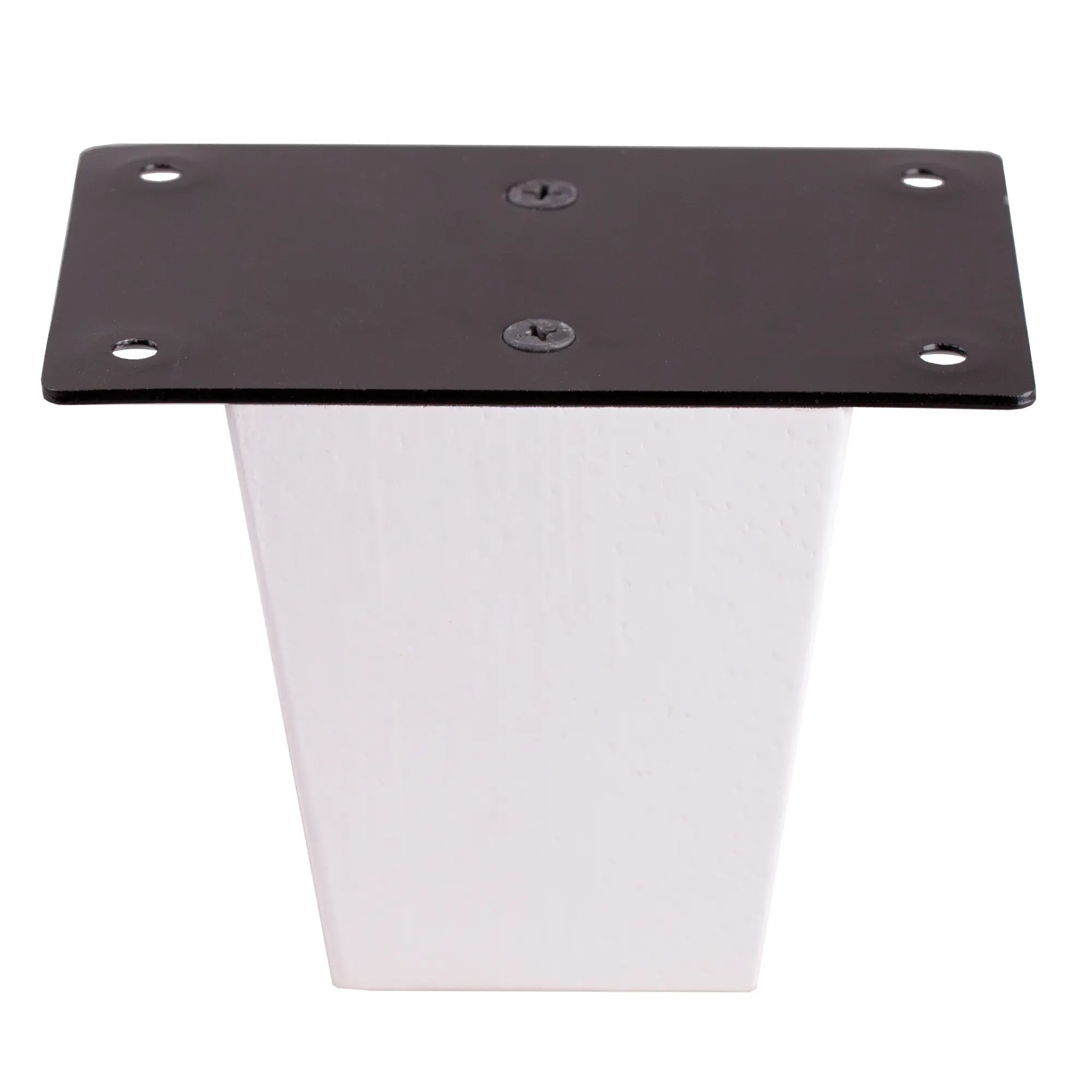 Мебельная ножка квадратная 50x50 мм высота 80 мм белые