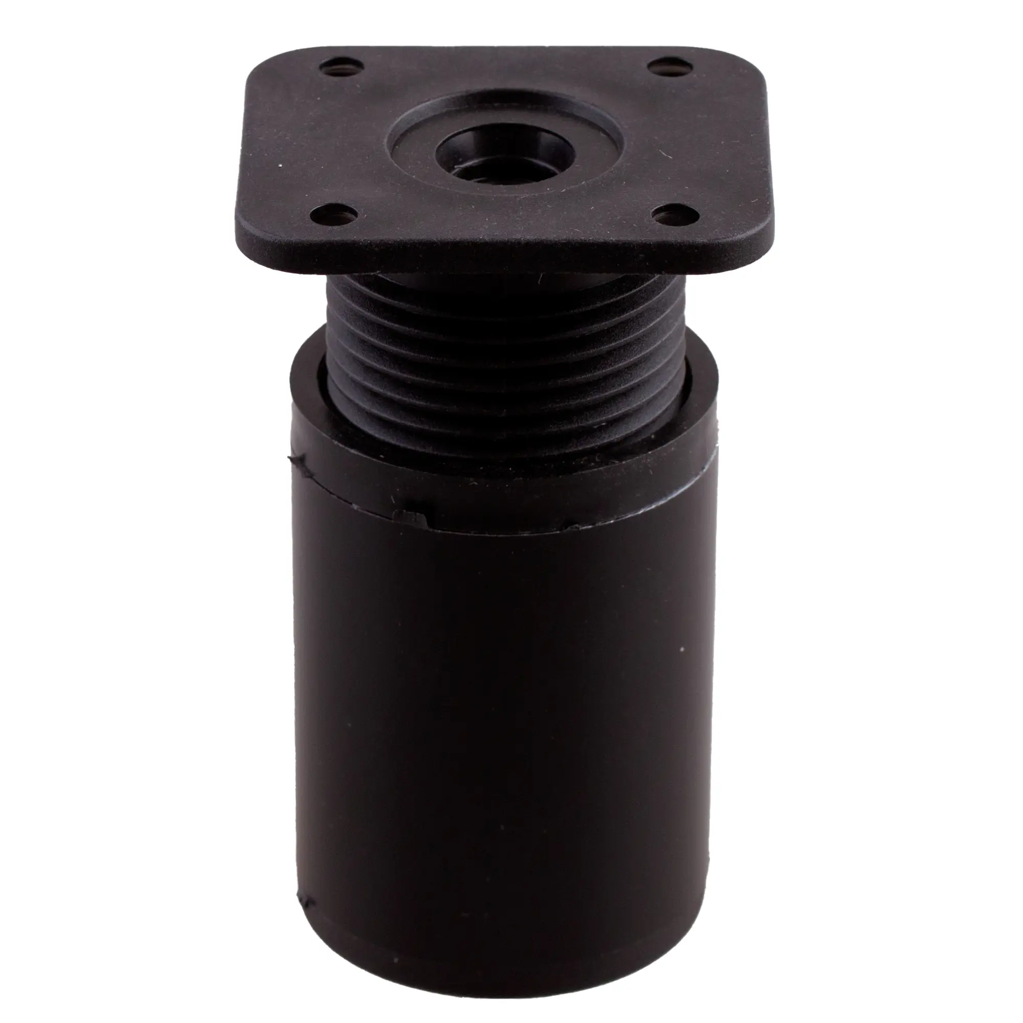 Мебельная ножка круглая 40 мм высота 60 мм черная