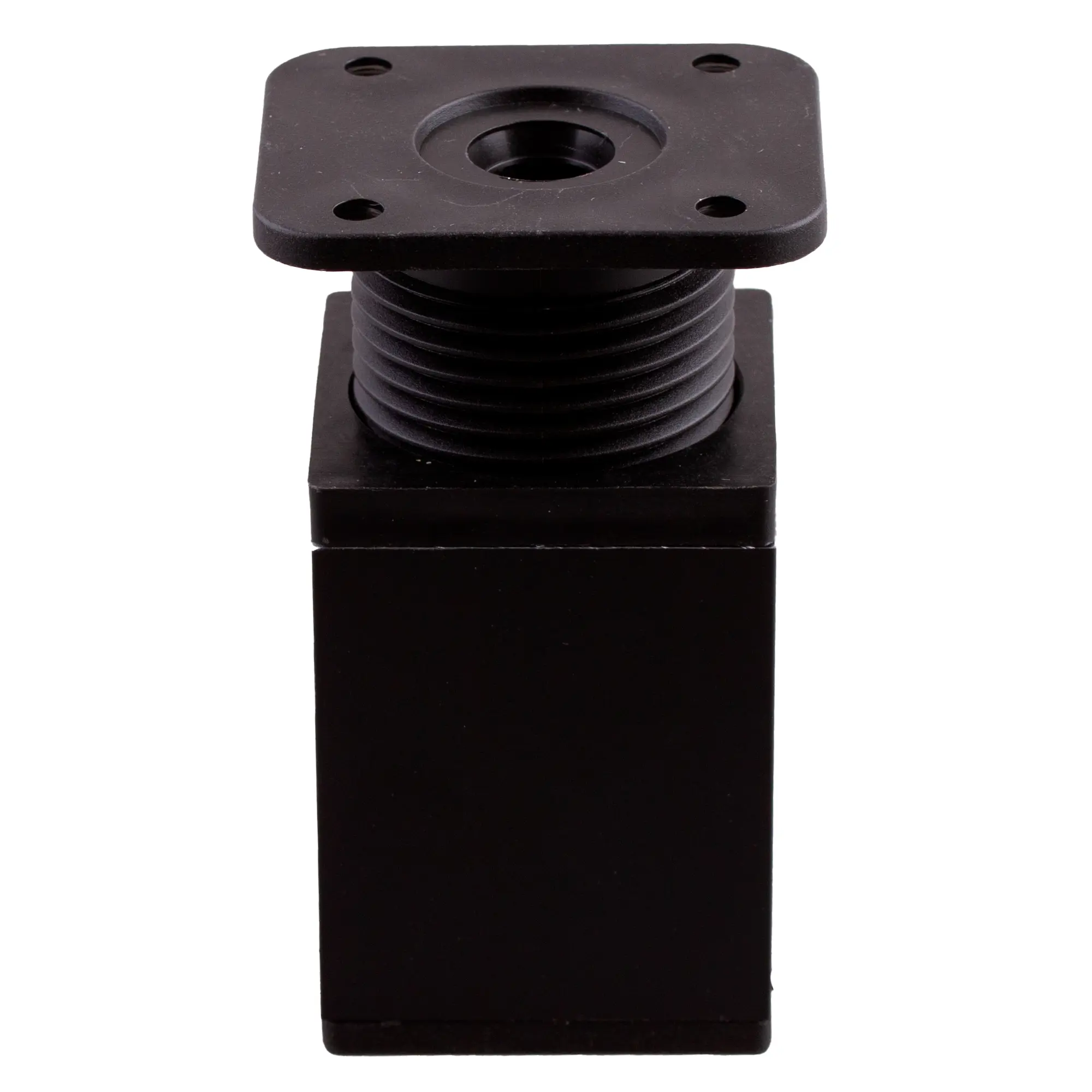 Мебельная ножка квадратная 40 мм высота 60 мм черная