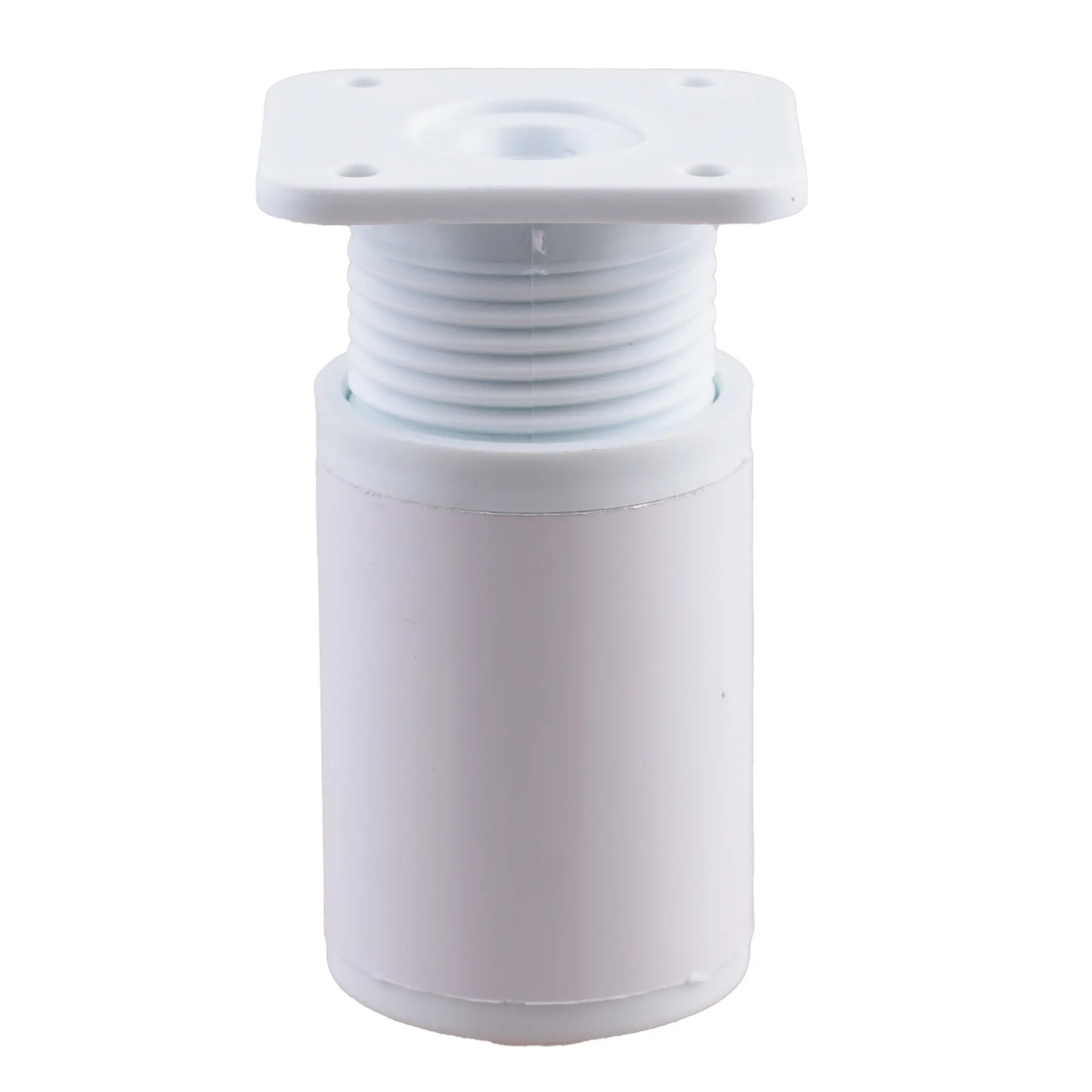 Мебельная ножка круглая 40 мм высота 60 мм белая