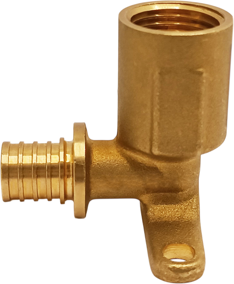 Изображение товара Водорозетка с патрубком Ростерм 1/2"x16 мм ВР латунь