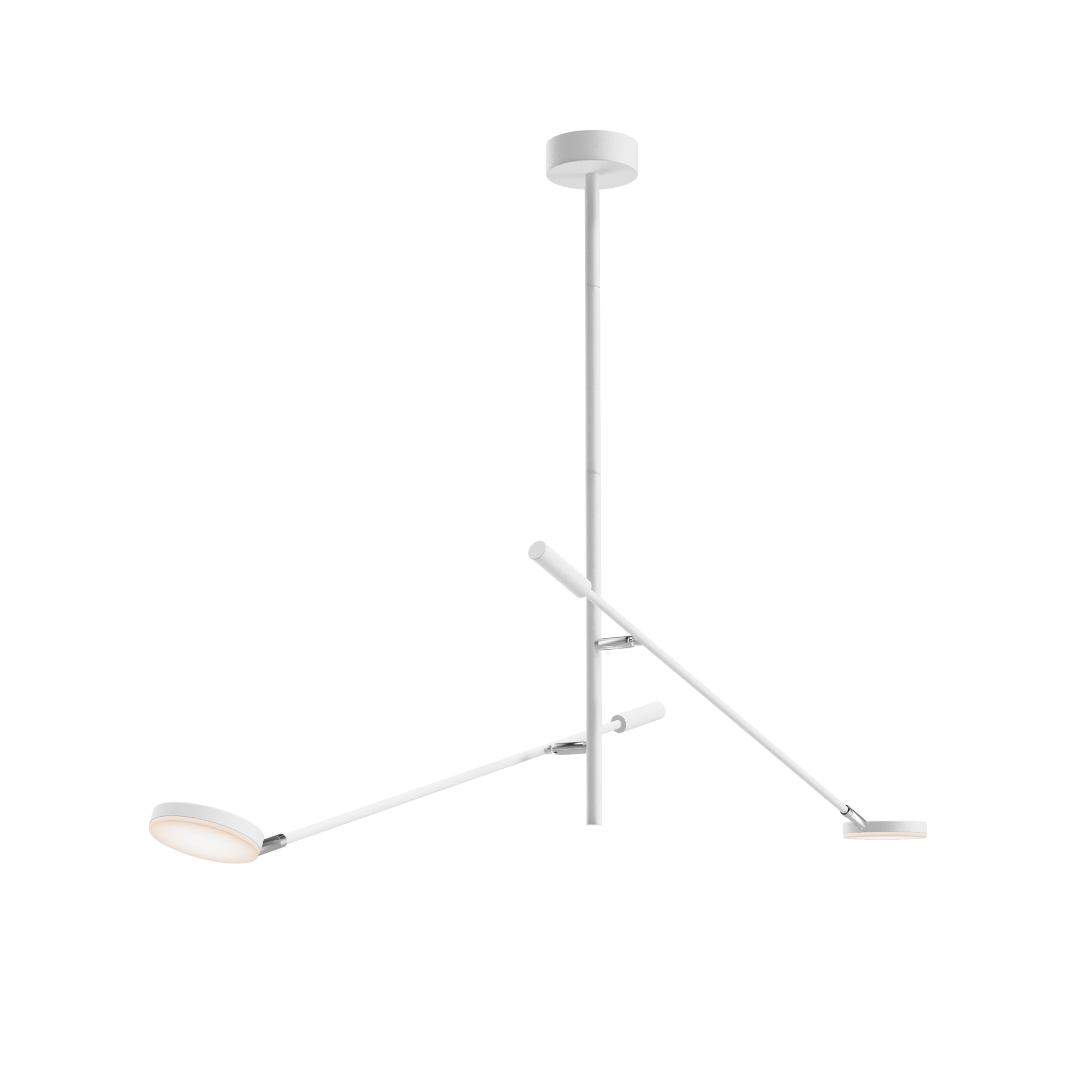 Изображение товара Люстра на штанге светодиодная Maytoni Fad Mod070cl-l15w3k1 5 м² теплый белый свет