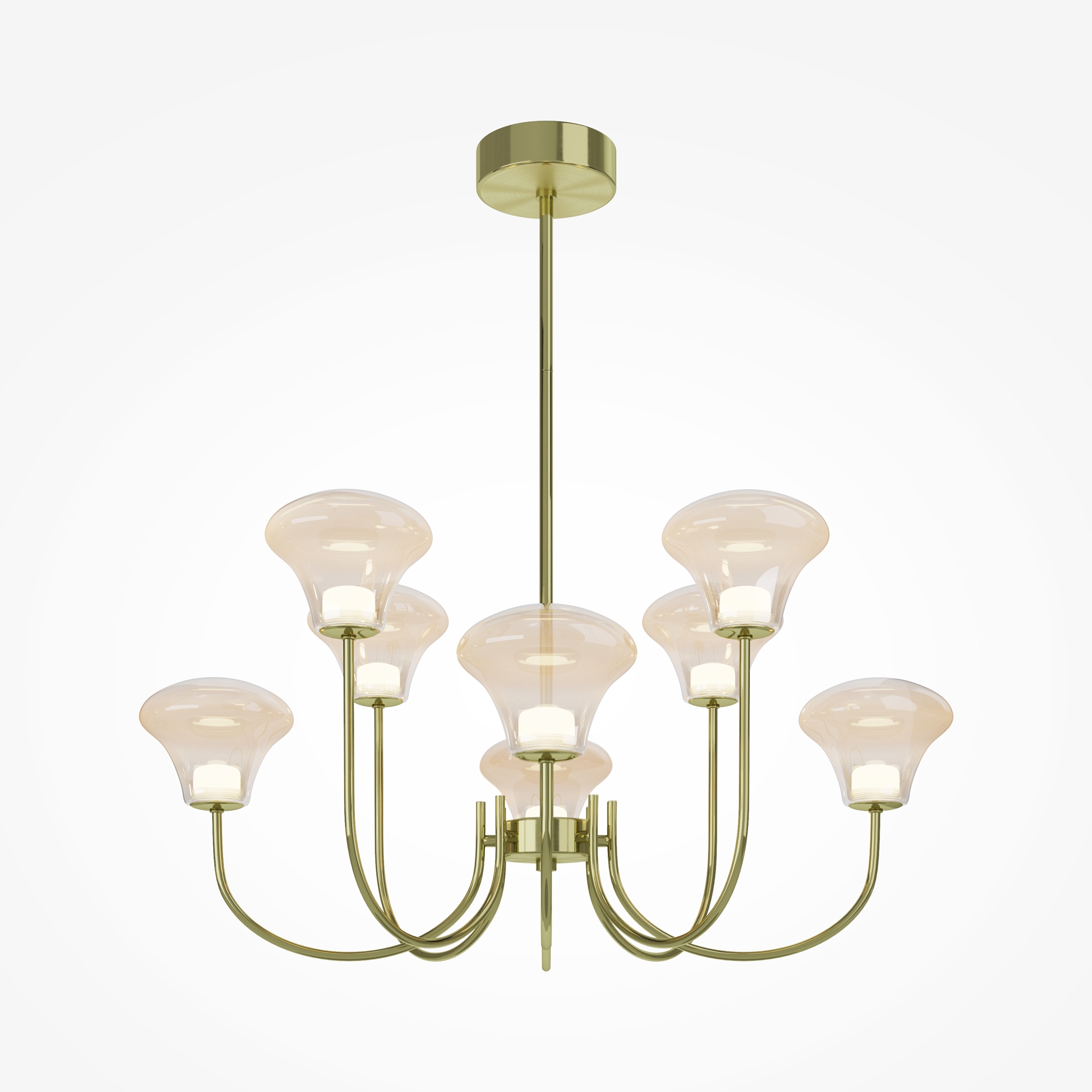 Изображение товара Люстра на штанге Maytoni Dynasty Mod402pl-l30bs3k светодиодная 20 м² теплый белый