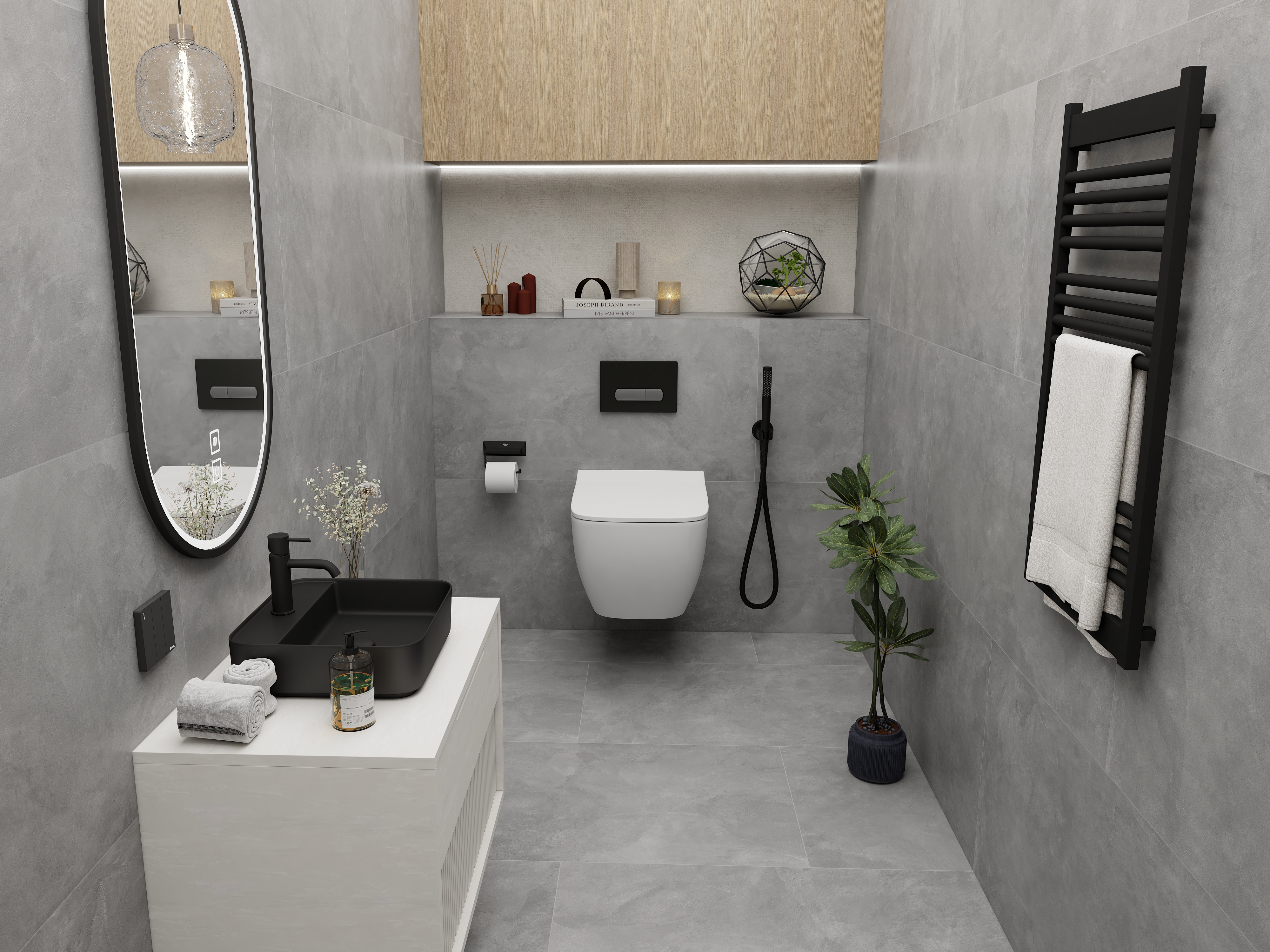 Изображение товара Керамогранит LMN Tile Urban Loft 120x60 0.72 м² цвет серый