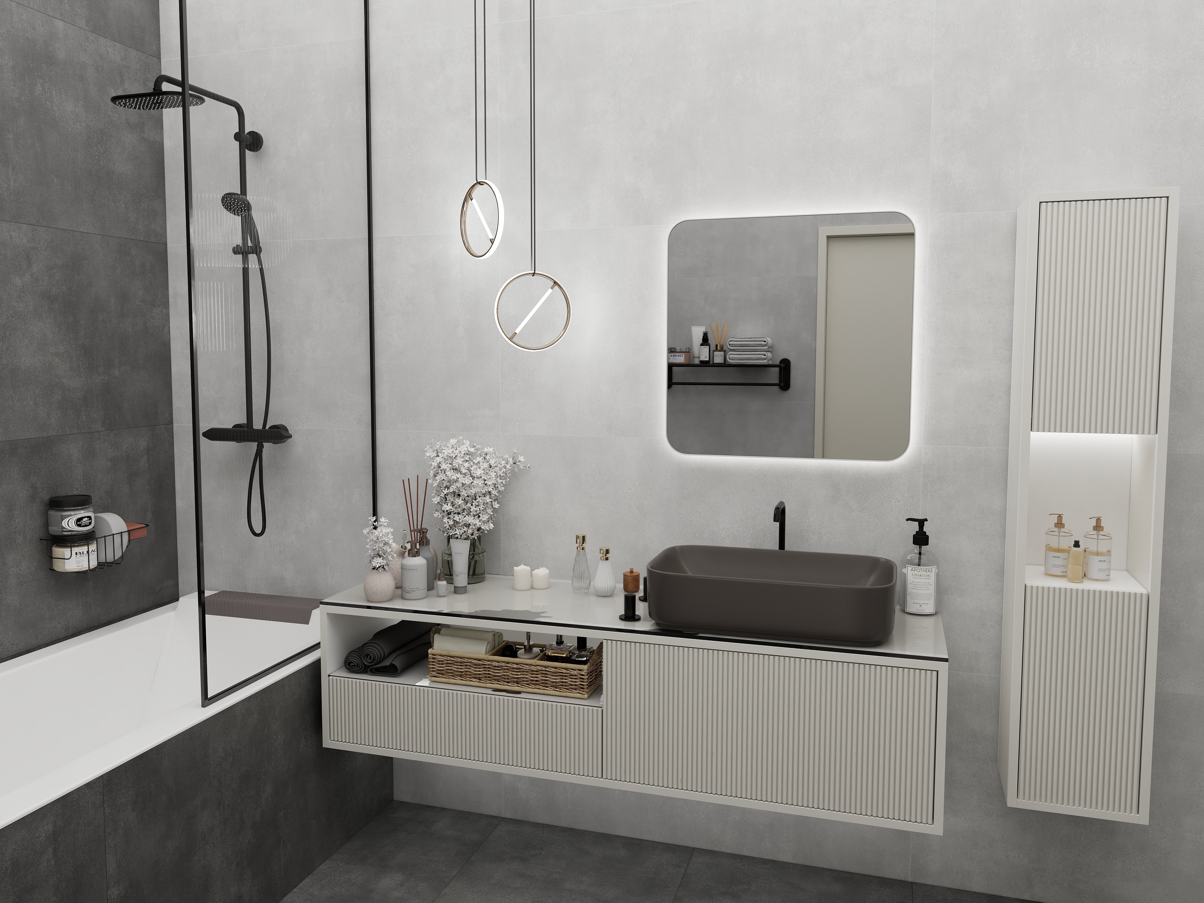 Изображение товара Керамогранит LMN Tile Urban Raw 120x60 0.72 м² цвет серый