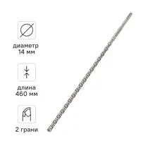 Изображение товара Бур по бетону SDS-plus Rage 14х460 мм для перфораторов