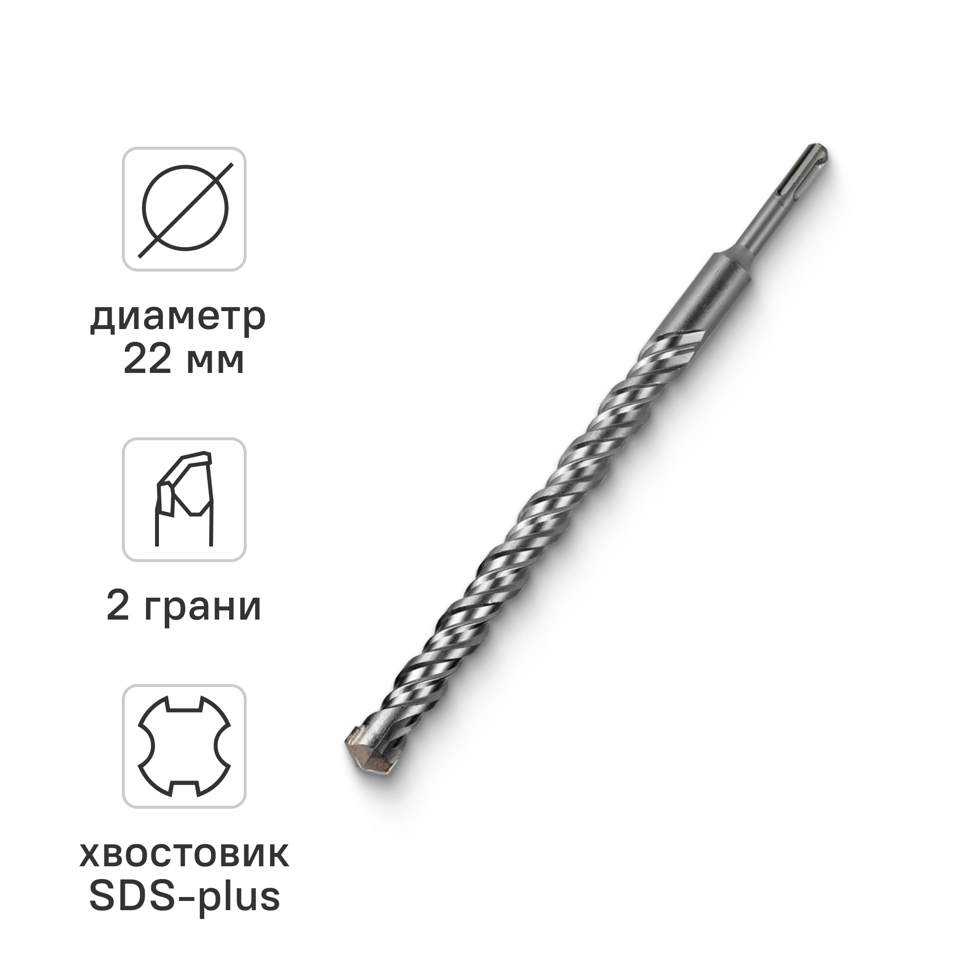 Изображение товара Бур по бетону SDS-plus Rage 562231 22x310 мм