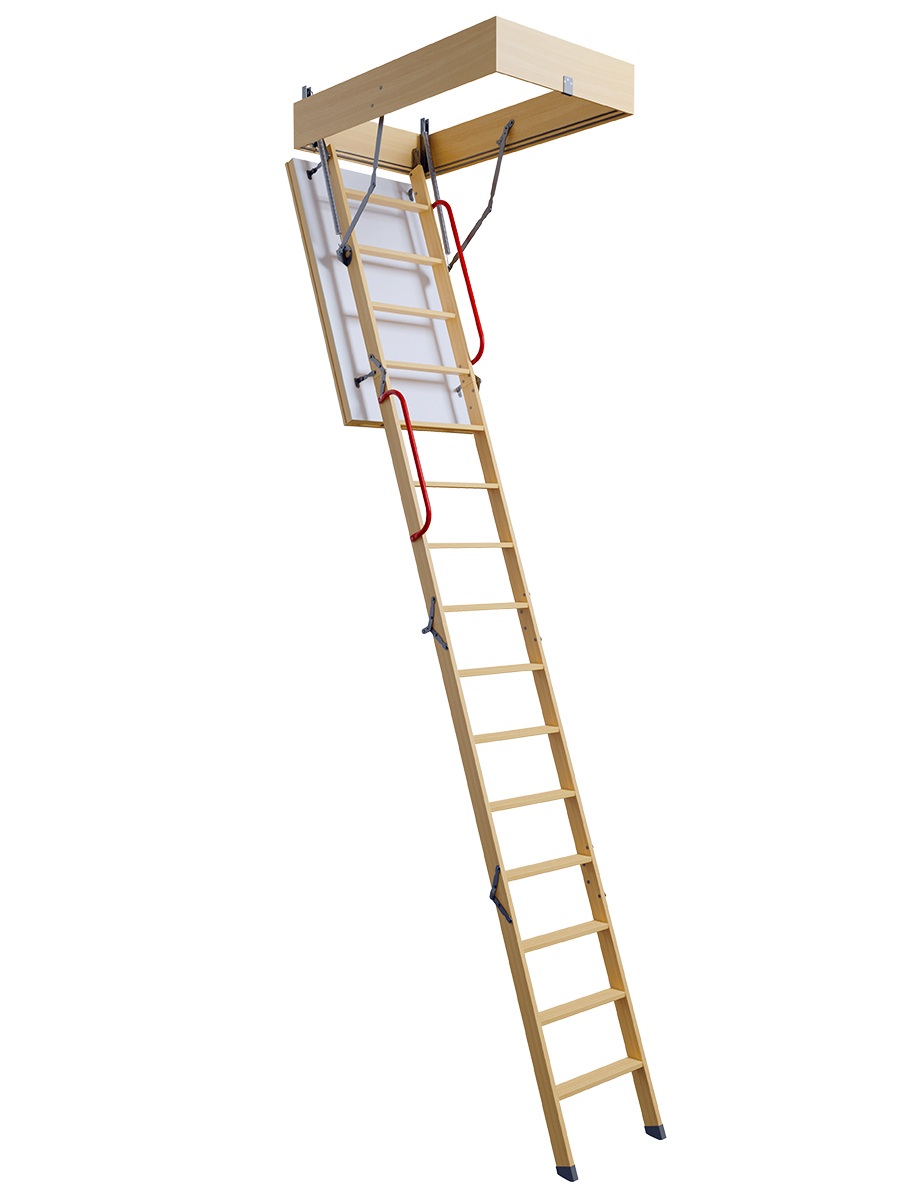 Изображение товара Чердачная лестница Высота-7 утепленная с люком 700х1200x3630мм