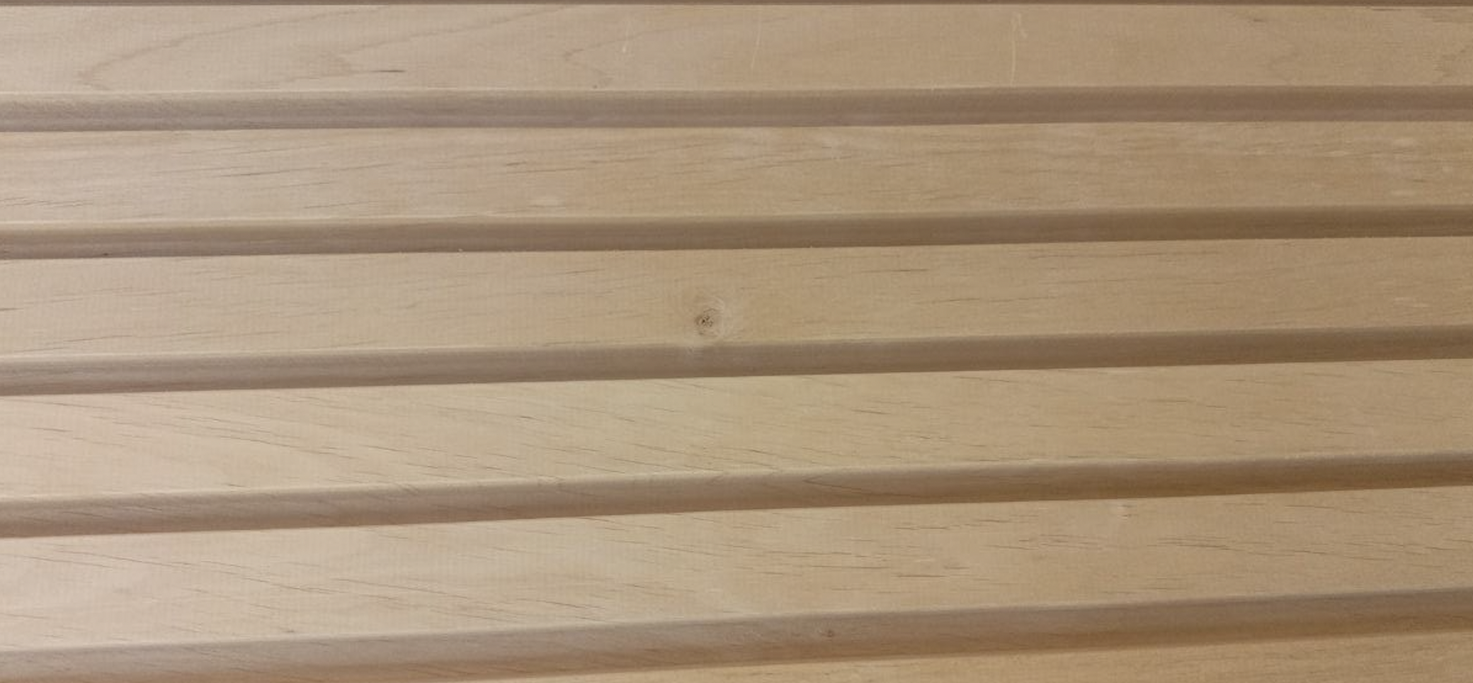 Изображение товара Вагонка Элитлес Дуо реечная ольха Софтлайн 2000x75x27 мм