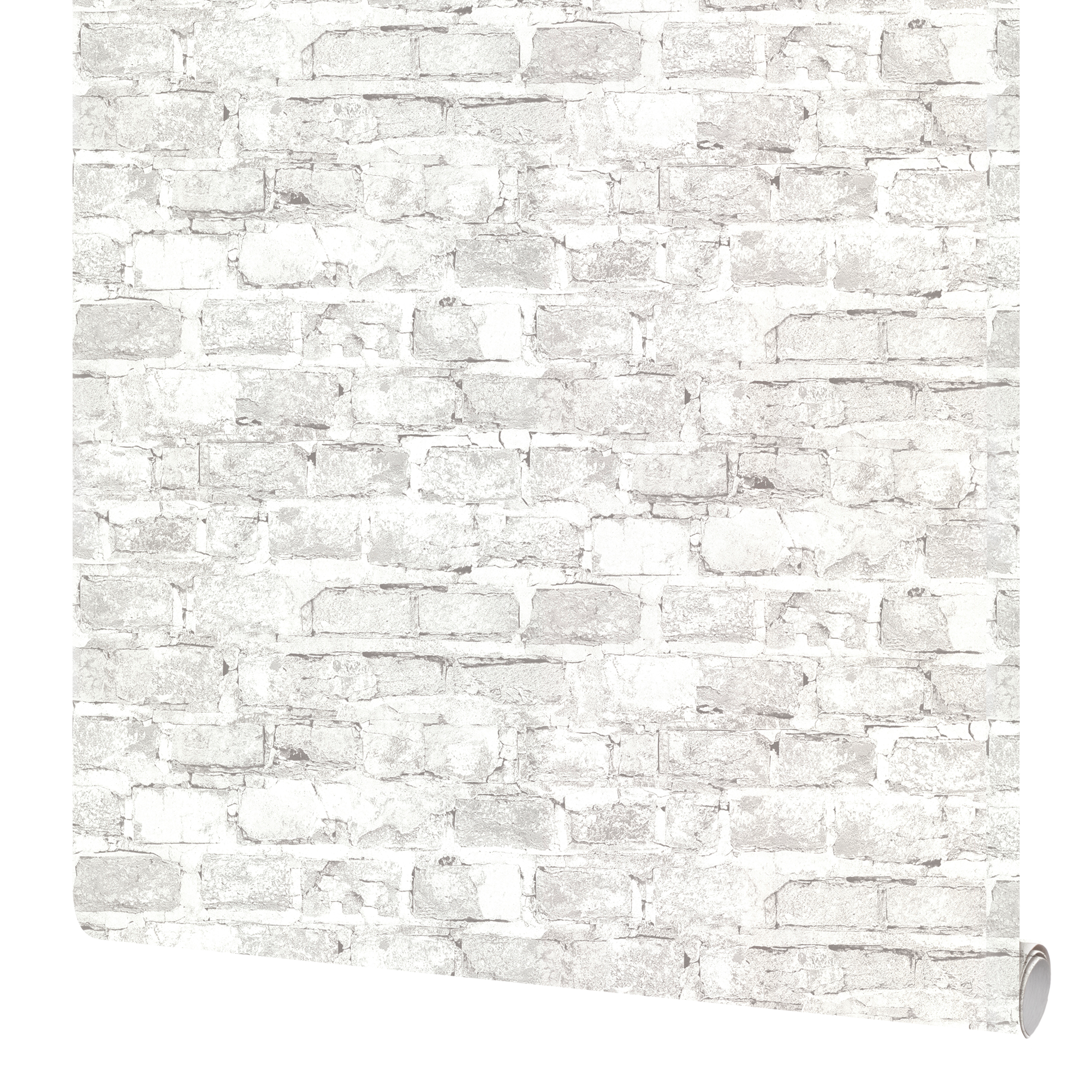 Изображение товара Обои флизелиновые Аспект Ру Брикс серые 78030-44
