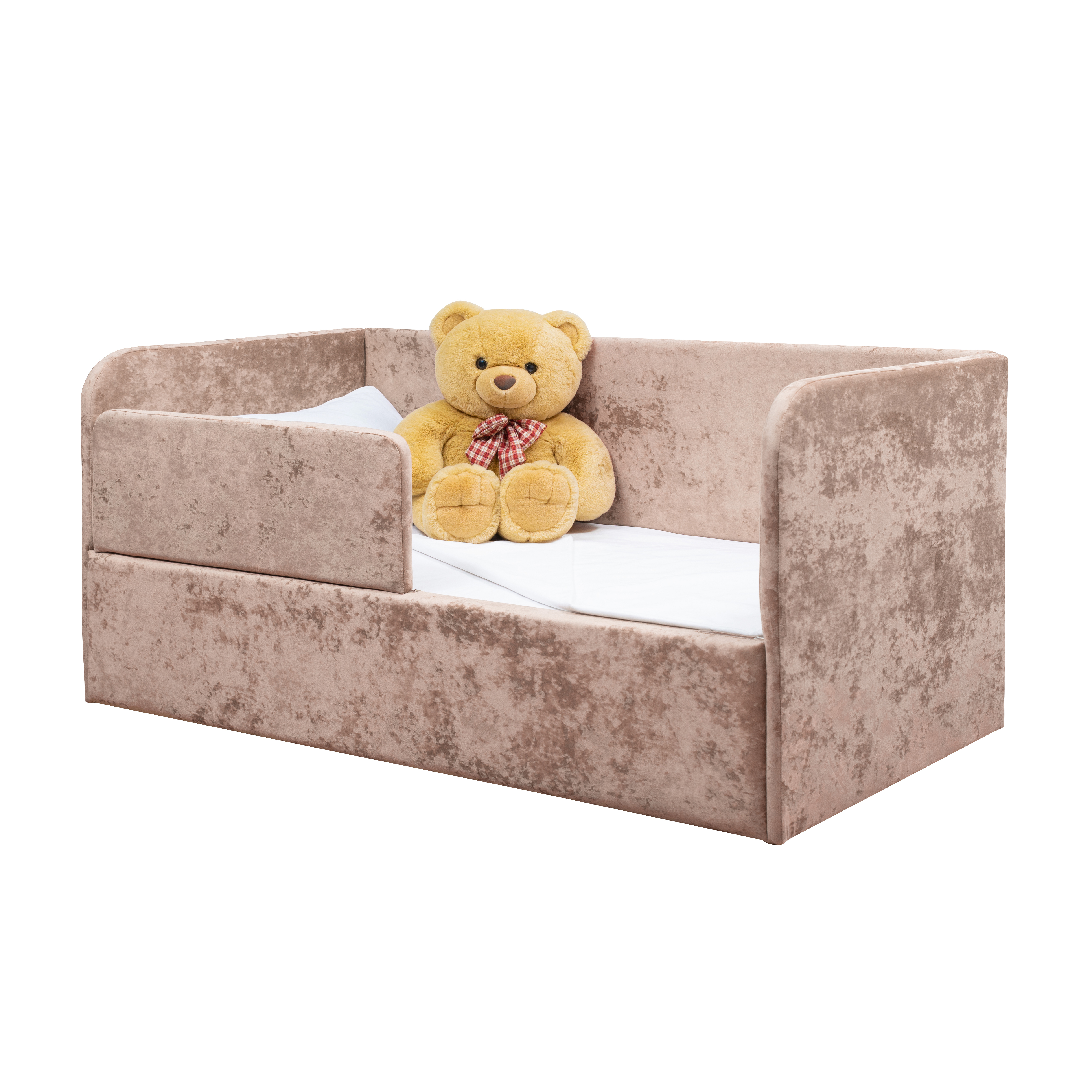 Изображение товара Детская кровать М-Стиль Непоседа 90x180 см светло-бежевый ДСП