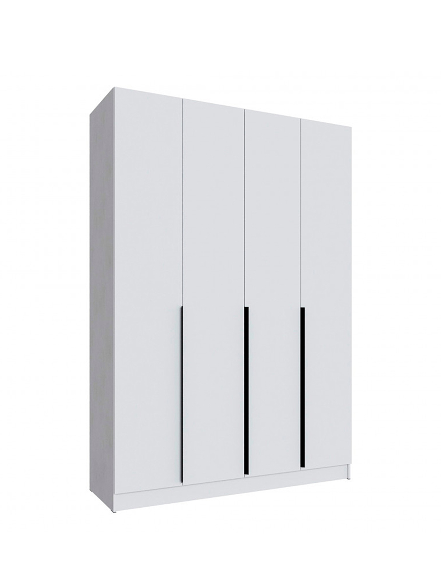 Изображение товара Шкаф распашной ТЭКС Мадрид, 4 двери, 160x230x52 см, белый