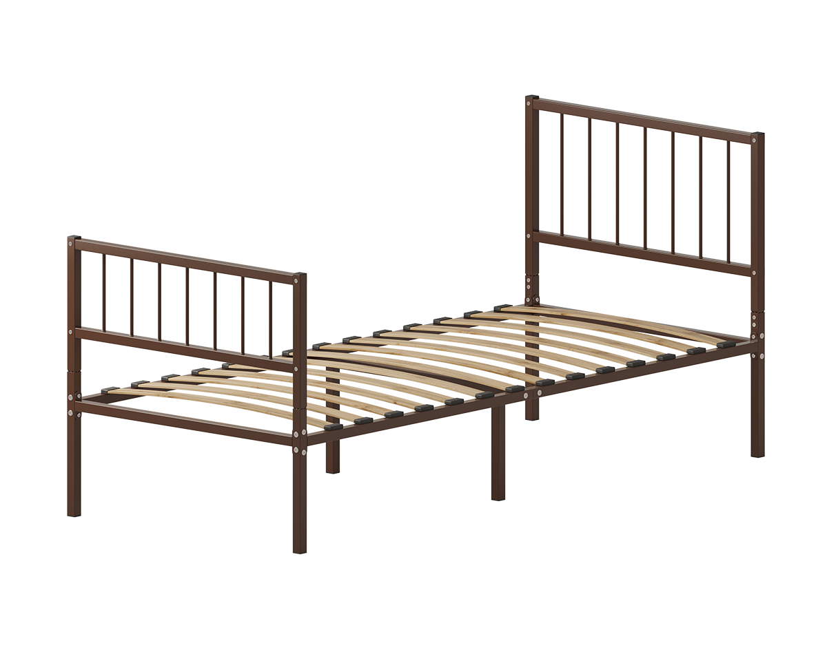 Изображение товара Кровать ДОМАКЛЕВО 90x193 см с изголовьем В4+В3