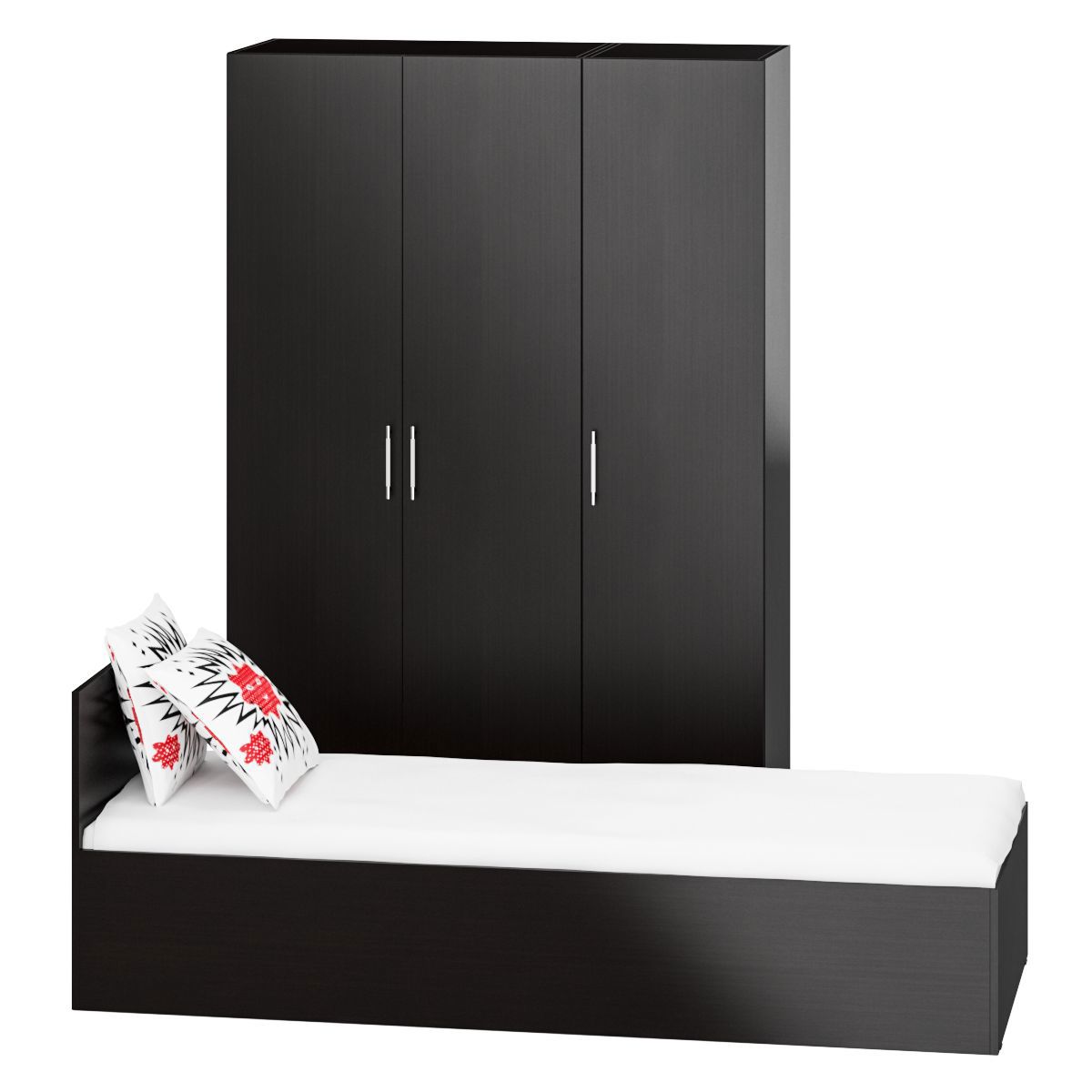 Изображение товара Спальный гарнитур Свк Стандарт № 1 80x200 см винге мебель для спальни Россия