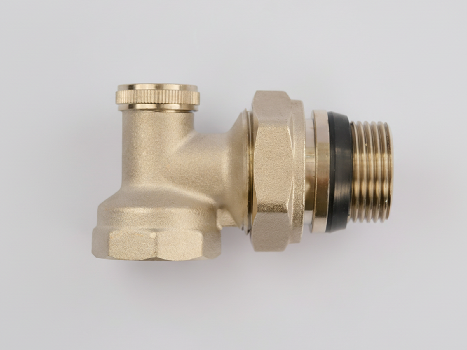 Изображение товара Вентиль для радиатора запорный угловой Guardo 3/4" латунь GRD-ZU34-NIK