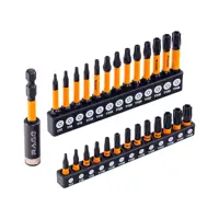 Изображение товара Набор бит ударных Rage 27 шт. для шуруповерта и дрели, высокопрочный стальной легированный материал