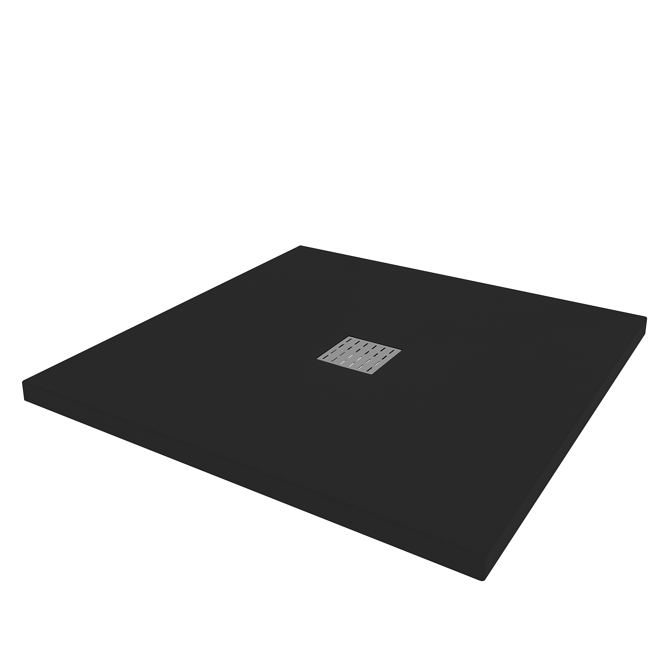 Изображение товара Душевой поддон Stone квадратный 100x100см черный