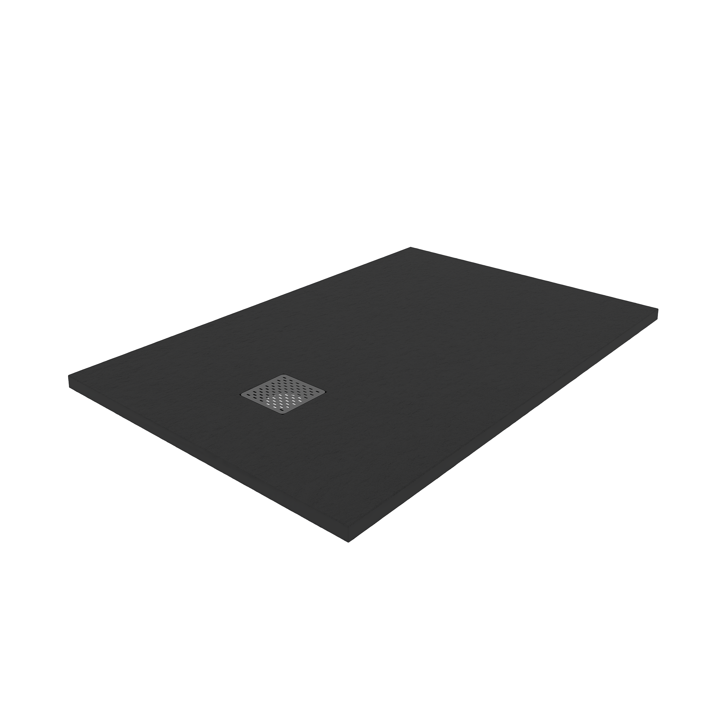 Изображение товара Душевой поддон Stone 80x120 черный из искусственного камня антив skidзонт