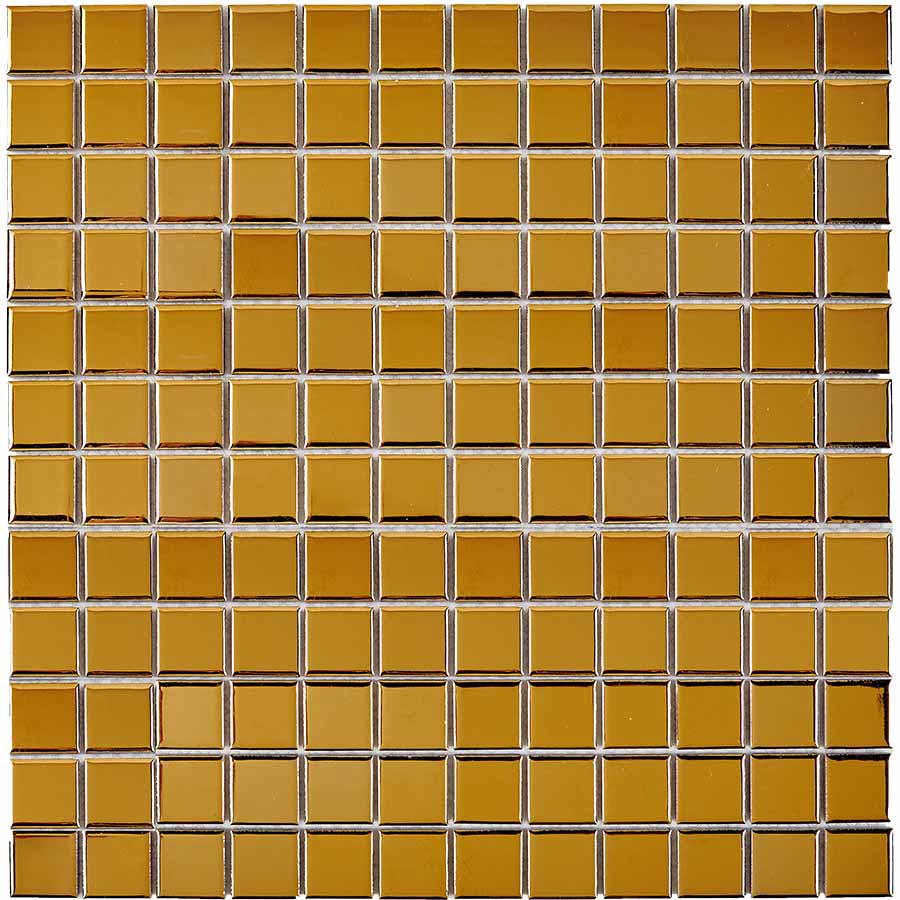 Изображение товара Pixmosaic PIx0.616 мозаика керамогранит 30х30 см желтовато золотая