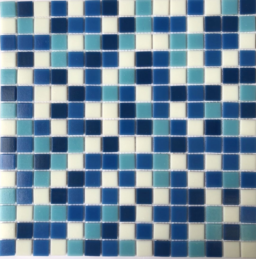 Изображение товара Мозаика Pixmosaic PIX106 из стекла 31.6x31.6x0.4 см цвет разноцветный