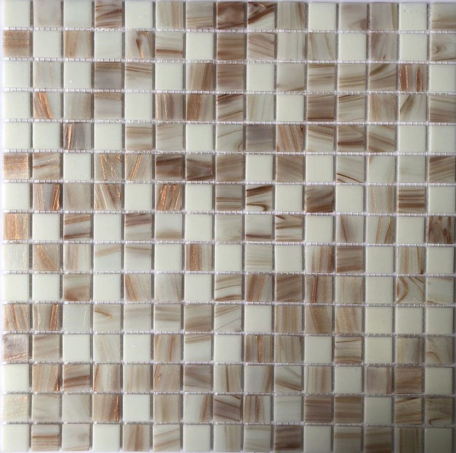 Изображение товара Мозаика Pixmosaic PIX113 из стекла 31.6x31.6x0.4 см цвет разноцветный 20 шт в упаковке