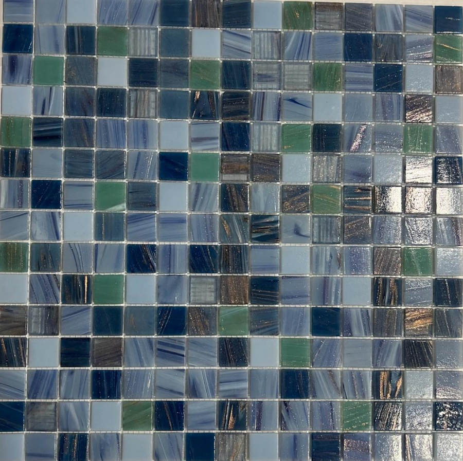Изображение товара Мозаика Pixmosaic PIX127 из стекла c добавлением натурального авантюрина на бумаге 31.6x31.6x0.4 см глянцевая цвет разноцветный 20 шт в упаковке Изображение товара Мозаика Pixmosaic PIX127 из стекла c добавлением натурального авантюрина на бумаге 31.6x31.6x0.4 см глянцевая цвет разноцветный 20 шт в упаковке