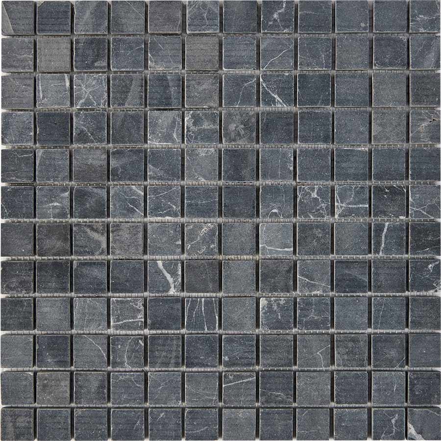 Изображение товара Мозаика Pixmosaic PIX 248 из мрамора Nero Marquna на сетке 30.5x30.5x0.6 см матовая цвет серый/серебристый 11 шт в упаковке Изображение товара Мозаика Pixmosaic PIX 248 из мрамора Nero Marquna на сетке 30.5x30.5x0.6 см матовая цвет серый/серебристый 11 шт в упаковке