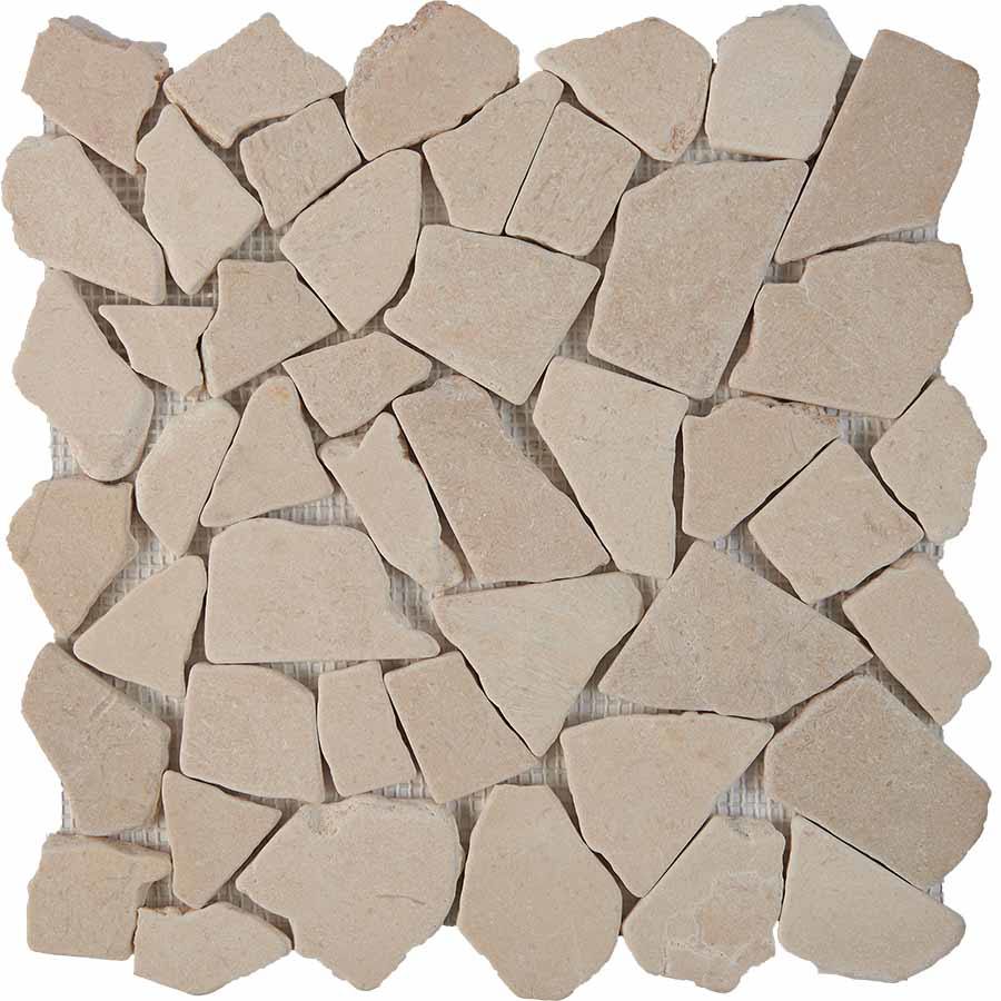 Изображение товара Мозаика Pixmosaic PIX 261 Сream marfil 30.5x30.5x0.6 см матовая цвет бежевый