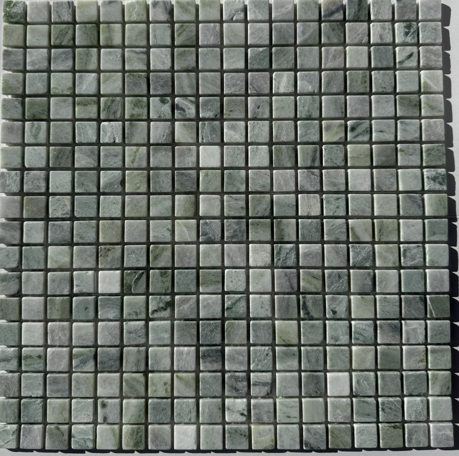 Изображение товара Мозаика Pixmosaic PIX 311 Jet Green 30.5x30.5x0.4 см матовая цвет зеленый