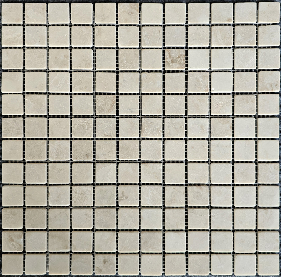 Изображение товара Мозаика Pixmosaic PIX 323 Cappucino 30.5x30.5x0.4 см матовая цвет бежевый 11 шт в упаковке