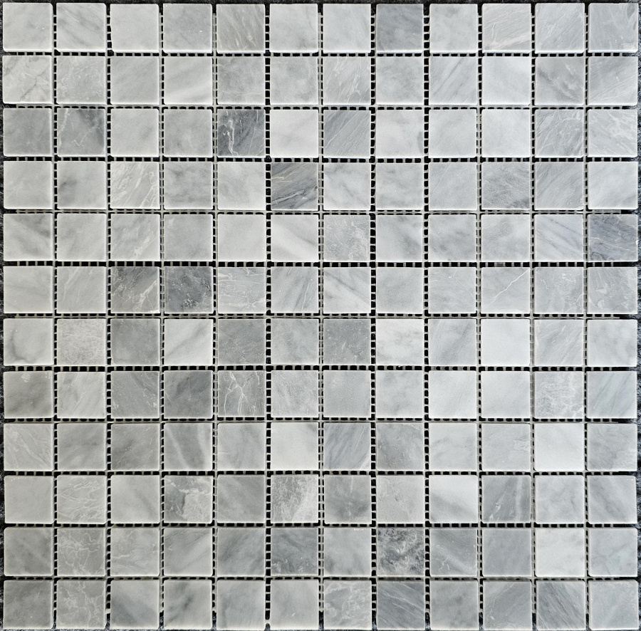 Изображение товара Мозаика Pixmosaic PIX 336 из мрамора Ice Grey на сетке 30.5x30.5x0.4 см полированная цвет серый/серебристый 11 шт в упаковке Изображение товара Мозаика Pixmosaic PIX 336 из мрамора Ice Grey на сетке 30.5x30.5x0.4 см полированная цвет серый/серебристый 11 шт в упаковке