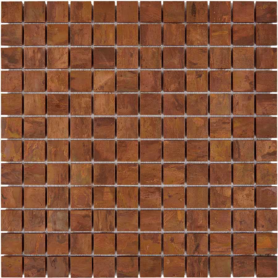 Изображение товара Мозаика Pixmosaic PIX731 из меди на сетке 30x30x0.8 см матовая цвет оранжевый/медный 11 шт в упаковке Изображение товара Мозаика Pixmosaic PIX731 из меди на сетке 30x30x0.8 см матовая цвет оранжевый/медный 11 шт в упаковке