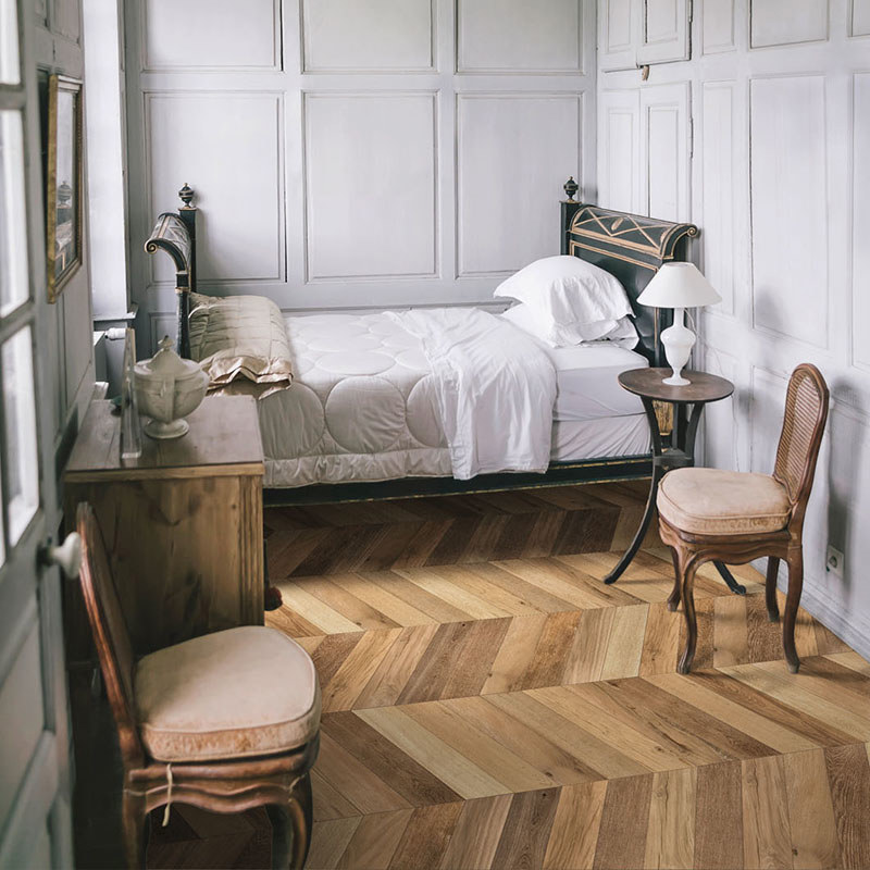 Изображение товара Керамогранит MARAZZI Treverksoul Brown chevron M0MM 11x54 см коричневый