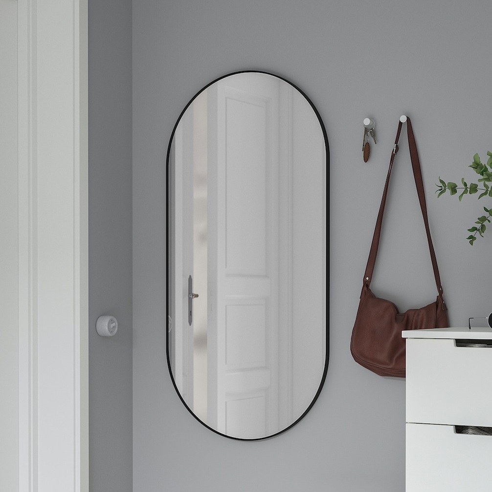 Изображение товара Интерьерное зеркало KREAFORTA Oblong 60x120 см черное