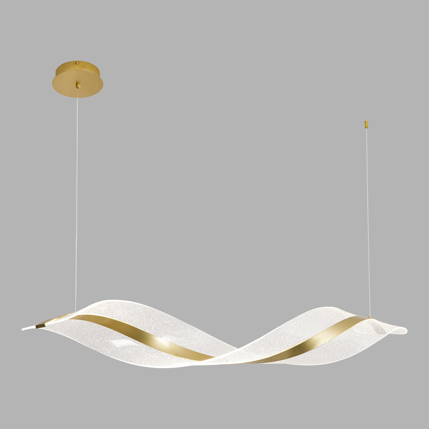 Изображение товара Светильник подвесной светодиодный Lussole Lsp-7512 20 м² нейтральный белый свет цвет прозрачный