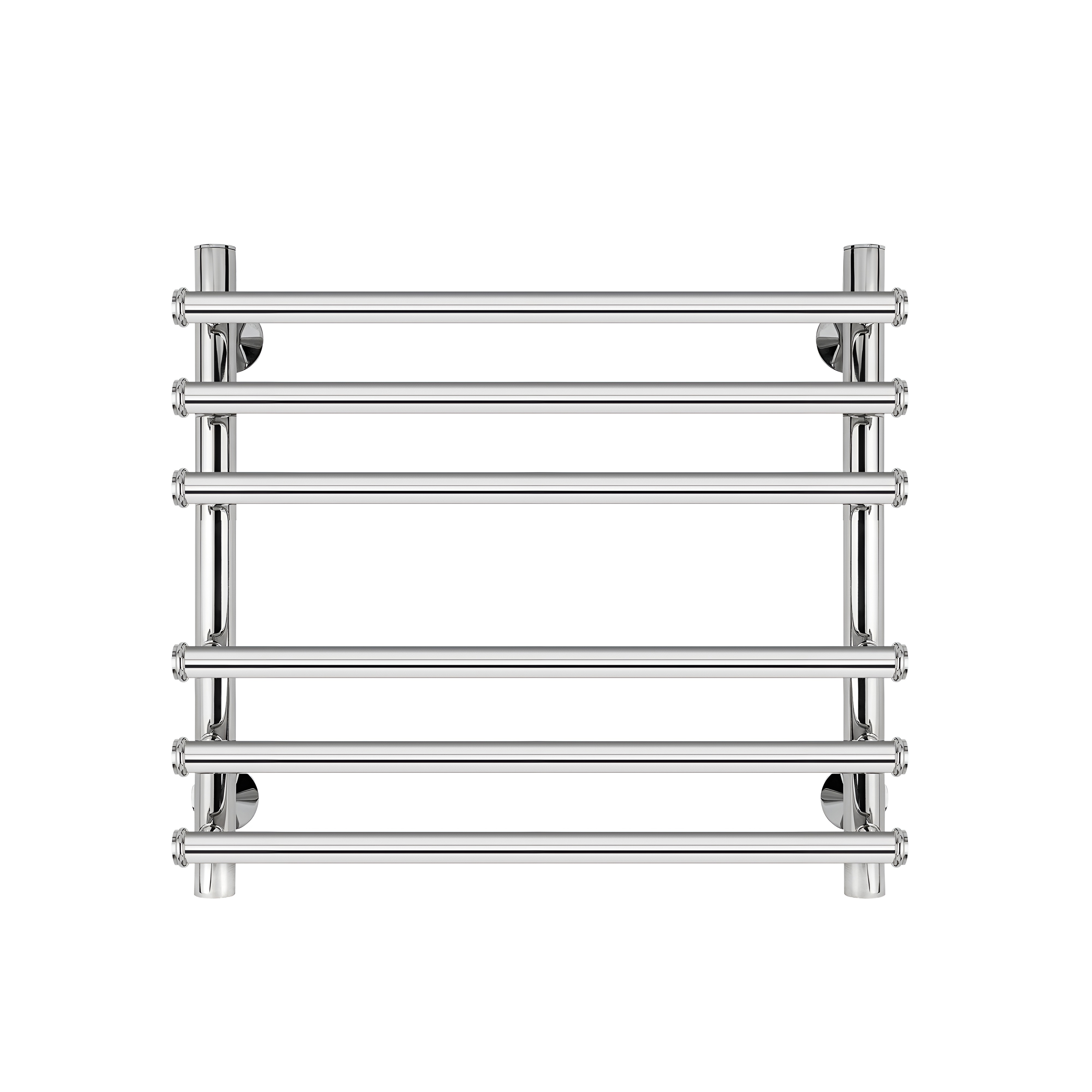 Изображение товара Полотенцесушитель водяной лесенка Secado Турин Плюс 600x540 мм универсальная подводка нержавеющая сталь цвет хром