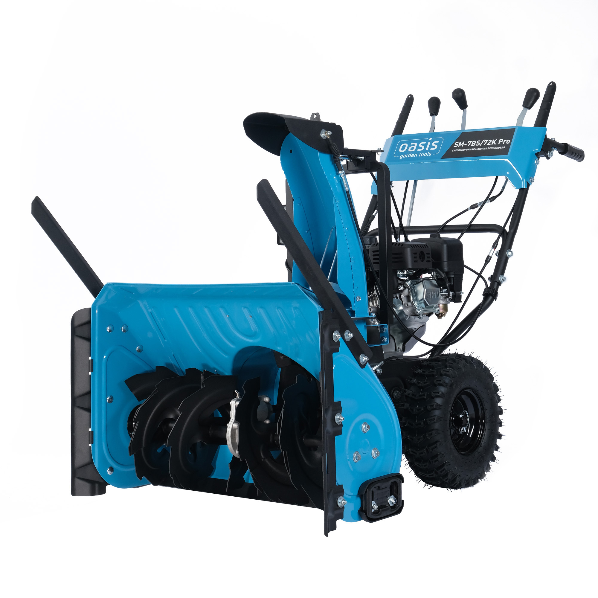 Изображение товара Бензиновый снегоуборщик Oasis SM-7BS/72K Pro 72 см 7.8 л.с. самоходный